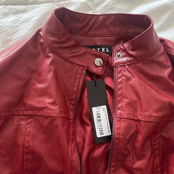 NWT Olivia Jacket Motel in Red Medium - Picture 6 of 6